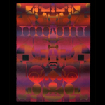 FHH-5, 16 X 12, 2009, ink on japanese fiber - relief print